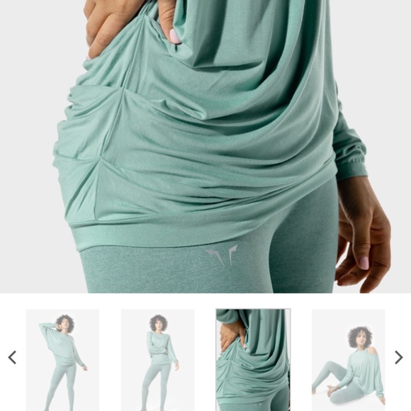 Side draft top yoga or gym - Picture 2 of 6